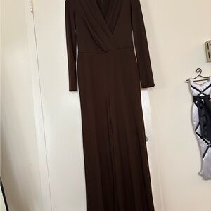 Ralph Lauren Chocolate Long Sleeve Dress